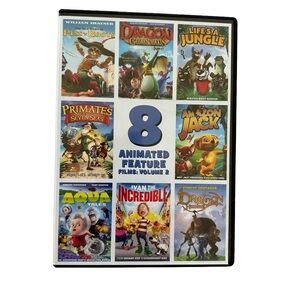 8 Animated‎ Feature Films DVD